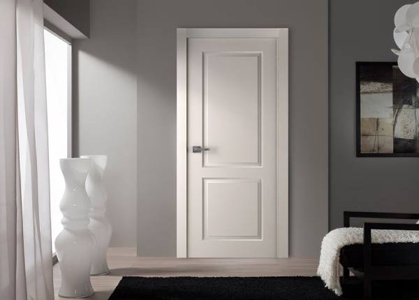 Межкомнатная пластиковая дверь в квартире в Королёве