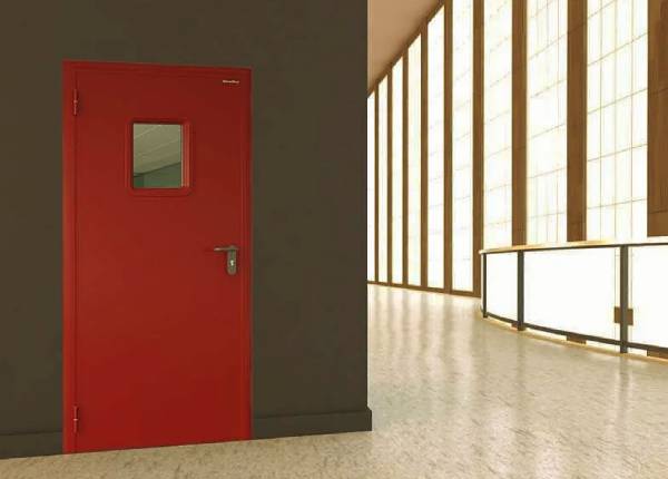 Противопожарная дверь на производстве в Королёве