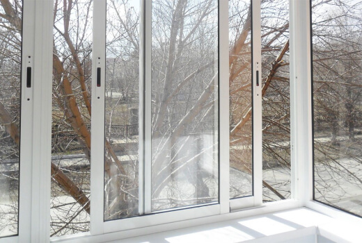 Холодное остекление лоджии 4 кв.м в Королёве