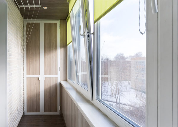 Теплое остекление балкона ПВХ-профилем в Королёве